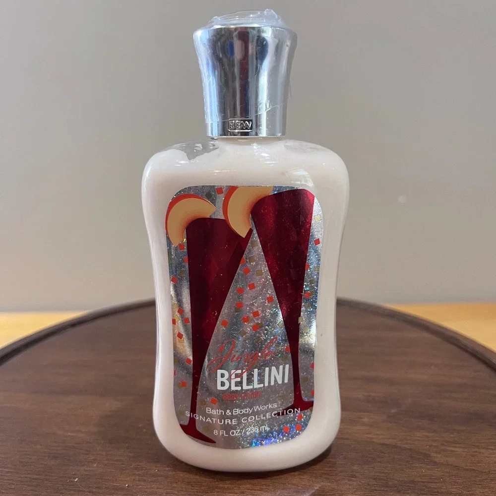 Bath & Body Works Jingle‎ Bellini Body Lotion 8oz Signature Collection Holiday